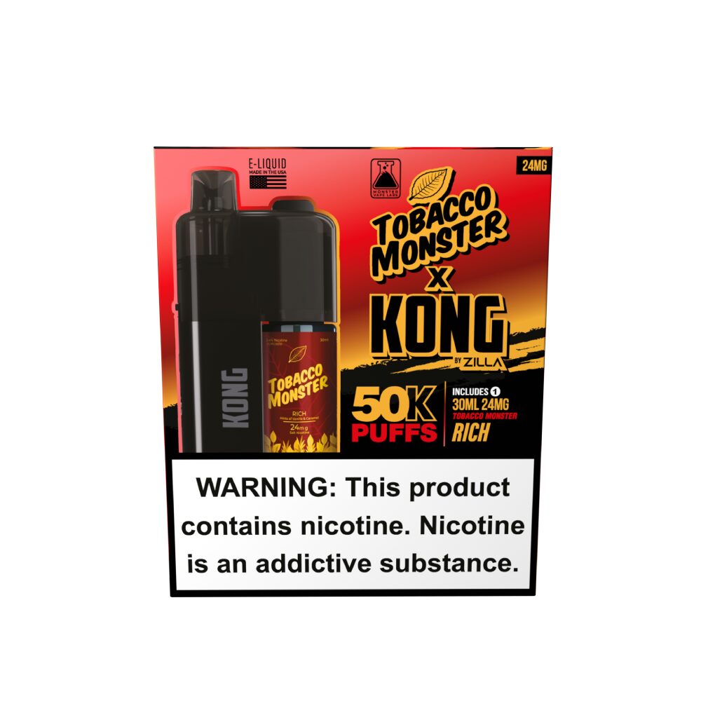 Kong by Zilla x Jam Monster (Dispo) (50000Puff)(30mL) - MOQ 5 - Image 4