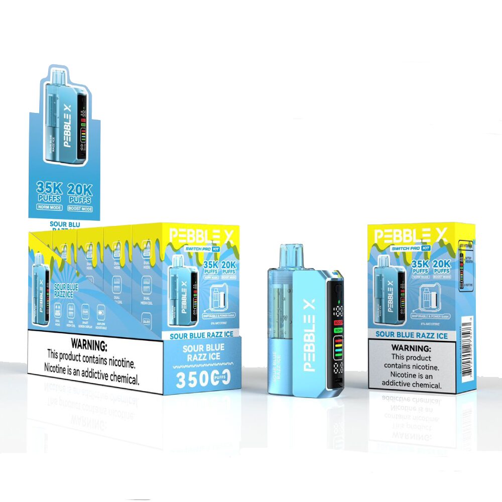 Pebble X (Dispo KIT)(35000Puff)(18mL) Dispo + Power Dock - MOQ 5 - Image 3