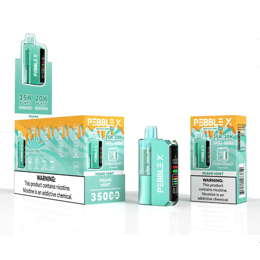 Pebble X (Dispo KIT)(35000Puff)(18mL) Dispo + Power Dock - MOQ 5 - Image 6