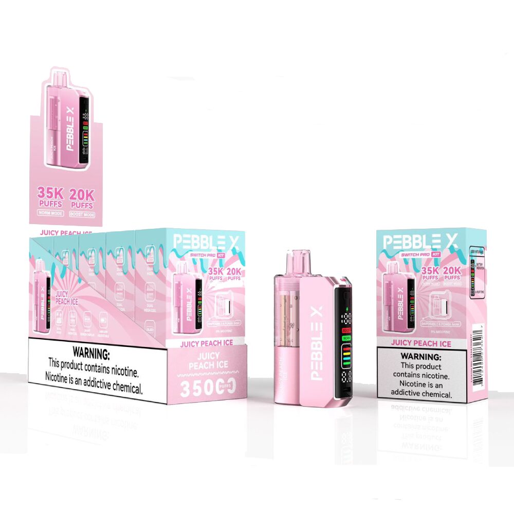 Pebble X (Dispo KIT)(35000Puff)(18mL) Dispo + Power Dock - MOQ 5 - Image 7