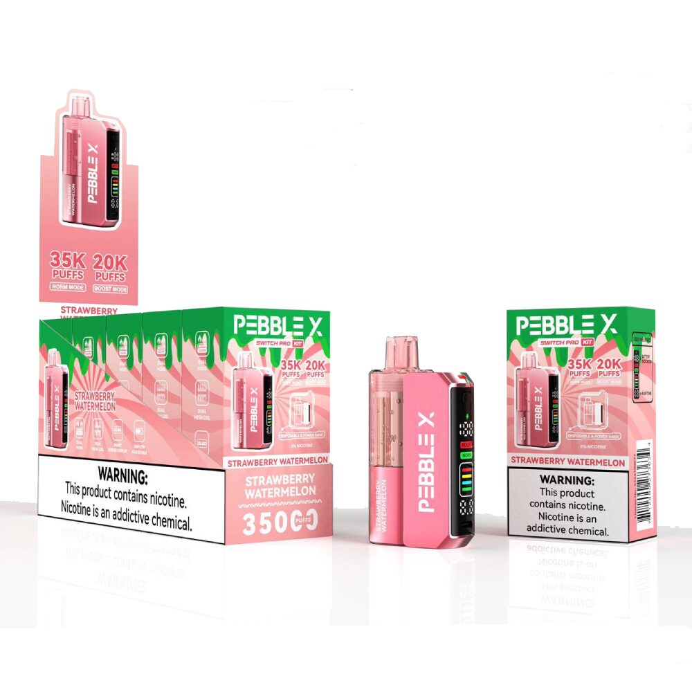 Pebble X (Dispo KIT)(35000Puff)(18mL) Dispo + Power Dock - MOQ 5 - Image 8
