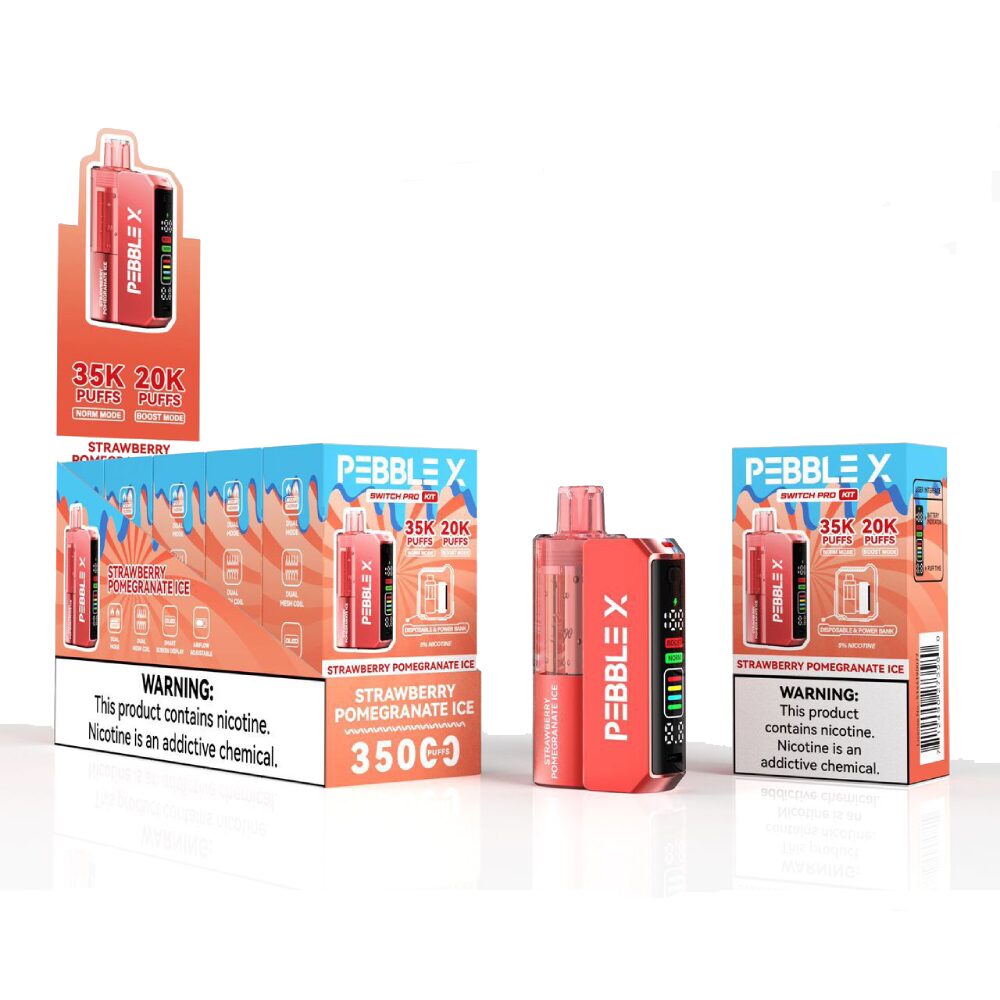 Pebble X (Dispo KIT)(35000Puff)(18mL) Dispo + Power Dock - MOQ 5 - Image 9