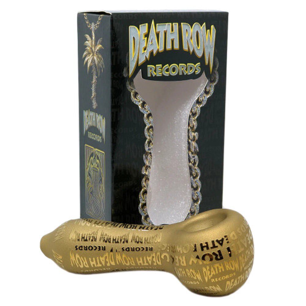 Death Row Records (Hand Pipe) DRHP0004 4" Metallic Etched Spoon