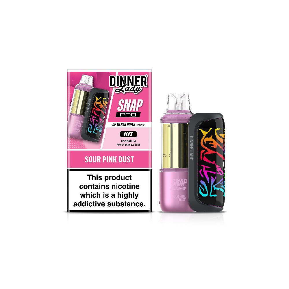 Dinner Lady Snap Pro (Dispo KIT)(35000Puff)(16mL) Dispo + Power Dock - MOQ 5 - Image 11