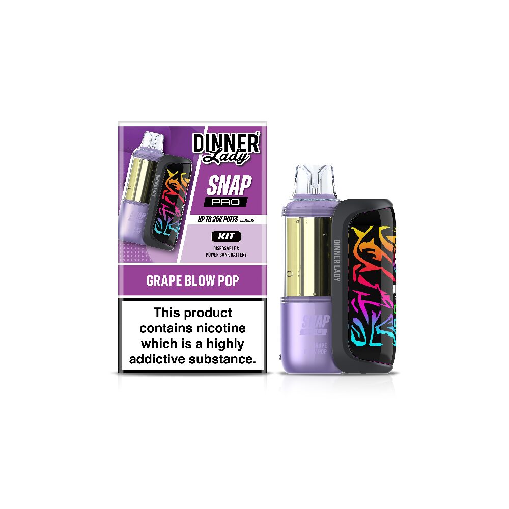 Dinner Lady Snap Pro (Dispo KIT)(35000Puff)(16mL) Dispo + Power Dock - MOQ 5 - Image 4