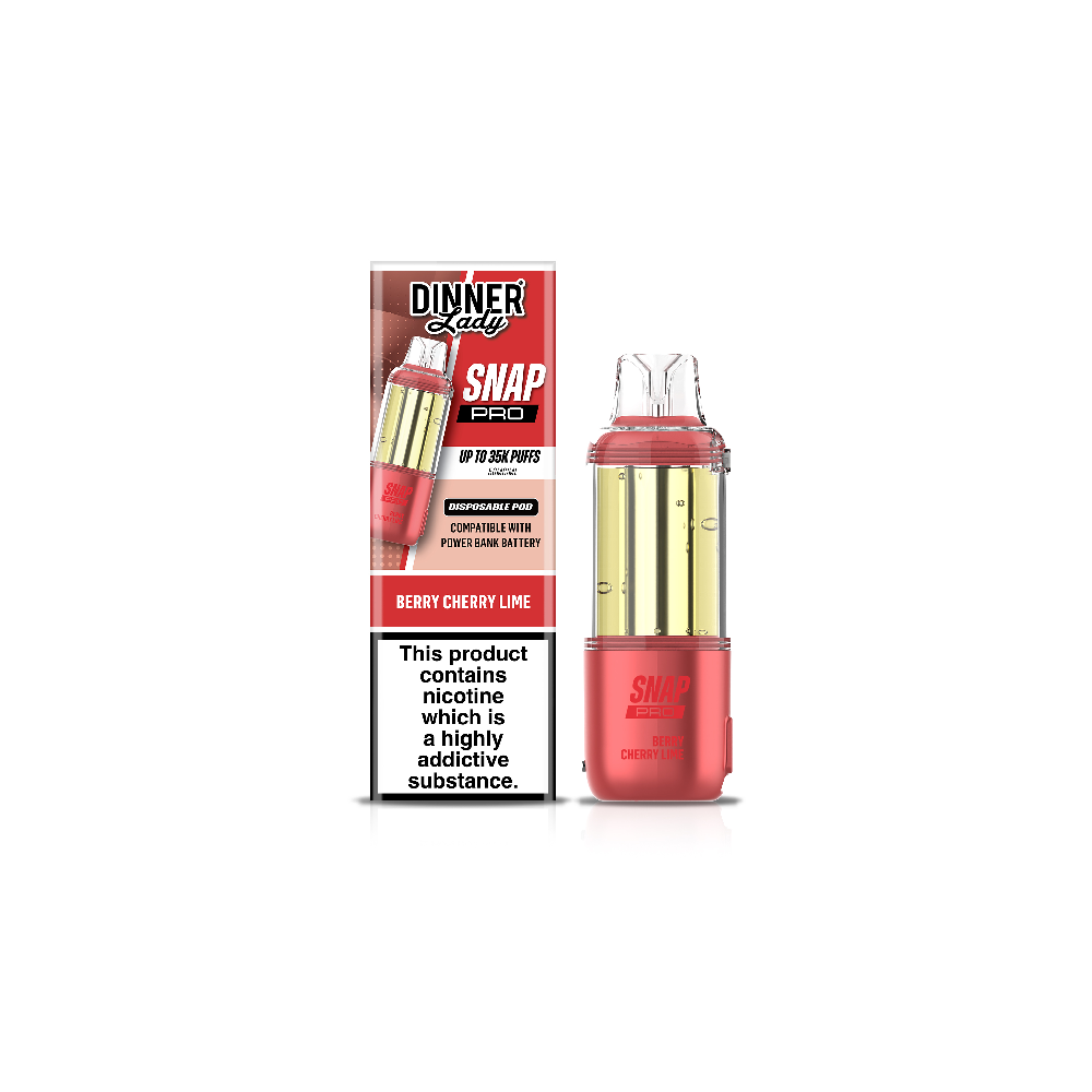 Dinner Lady Snap Pro (Dispo only)(35000Puff)(16mL) Dispo POD - MOQ 5 - Image 2