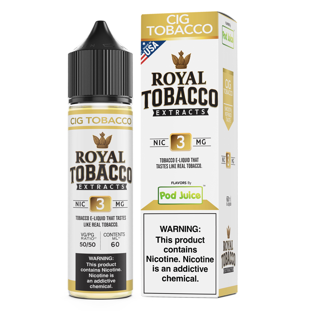 Pod Juice x Royal Tobacco Extracts (LIQ FB)(60mL) - Image 6
