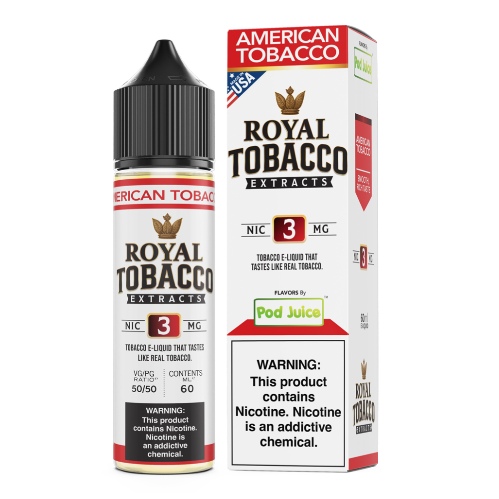 Pod Juice x Royal Tobacco Extracts (LIQ FB)(60mL) - Image 7